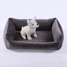 Pet Quilted Square Dog Beds Removeable Cat Beds